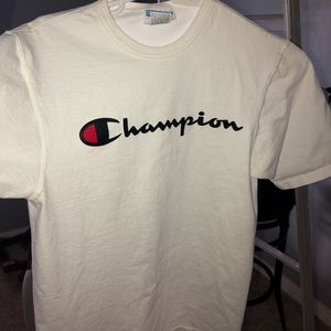 Champion brand white shirt